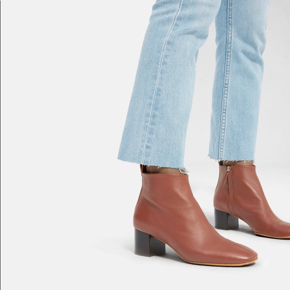 Everlane Italian Day Boot in brick - Picture 2 of 16